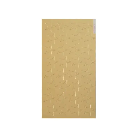 1/2" Gold (250) Presto-Stick Foil Star Stickers