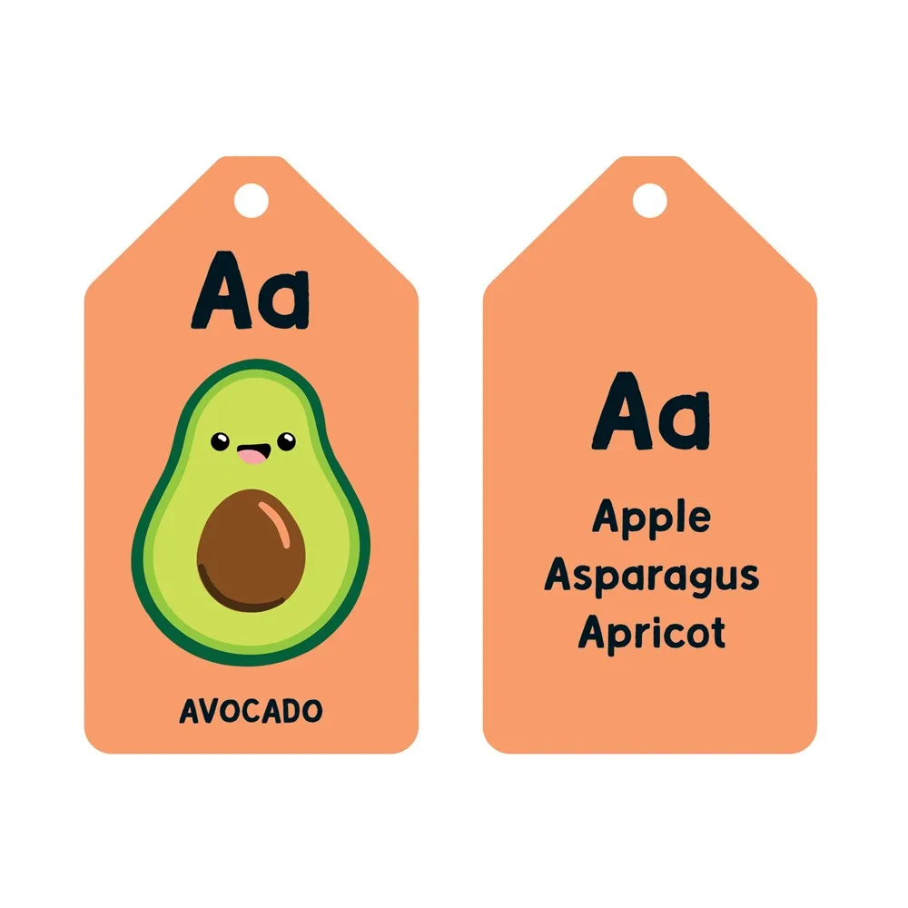 A IS FOR AVOCADO RING CARDS