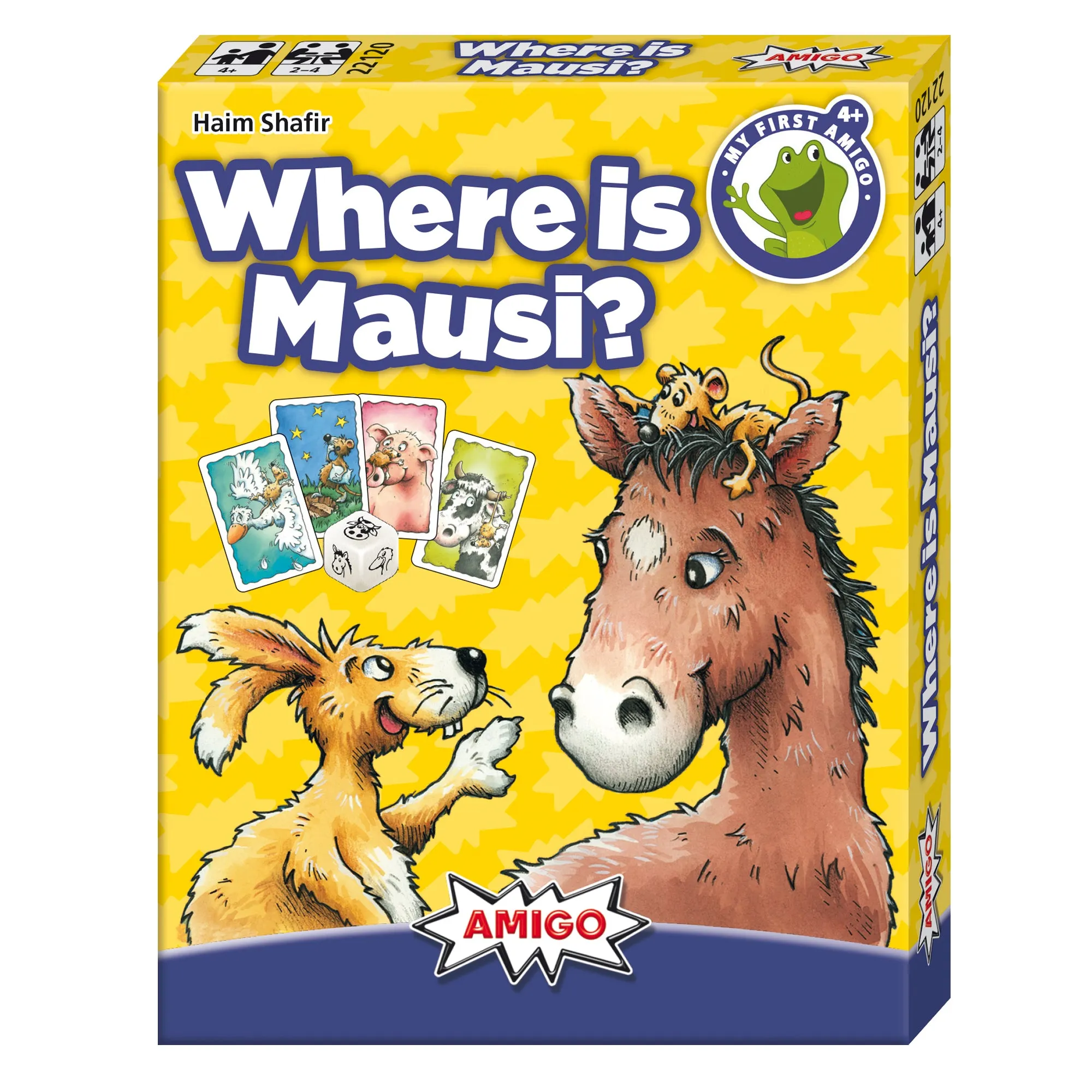 AMIGO Games My First AMIGO Where is Mausi? Card Game, 2-Pack