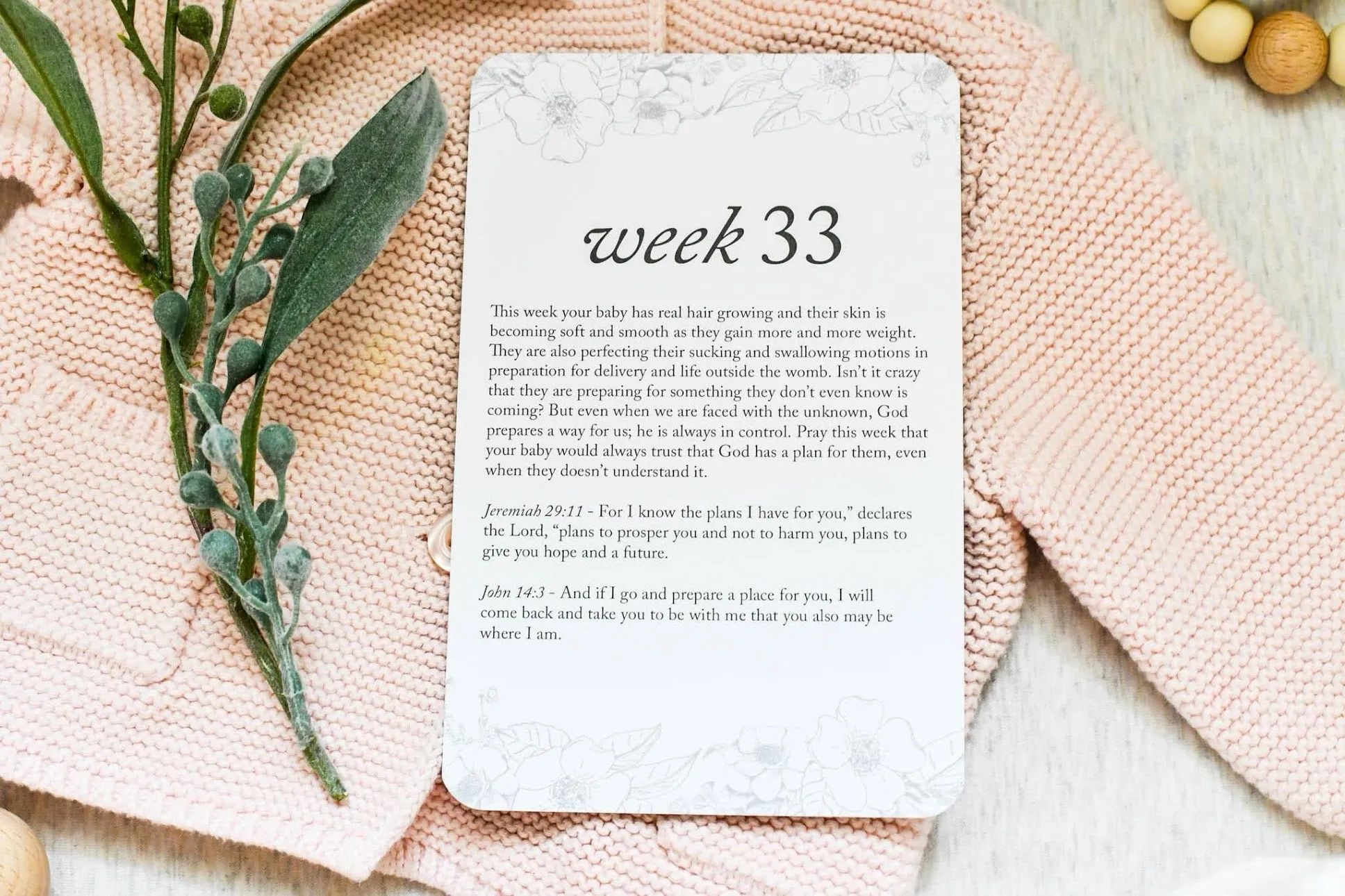 BA - Pregnancy Prayer Cards