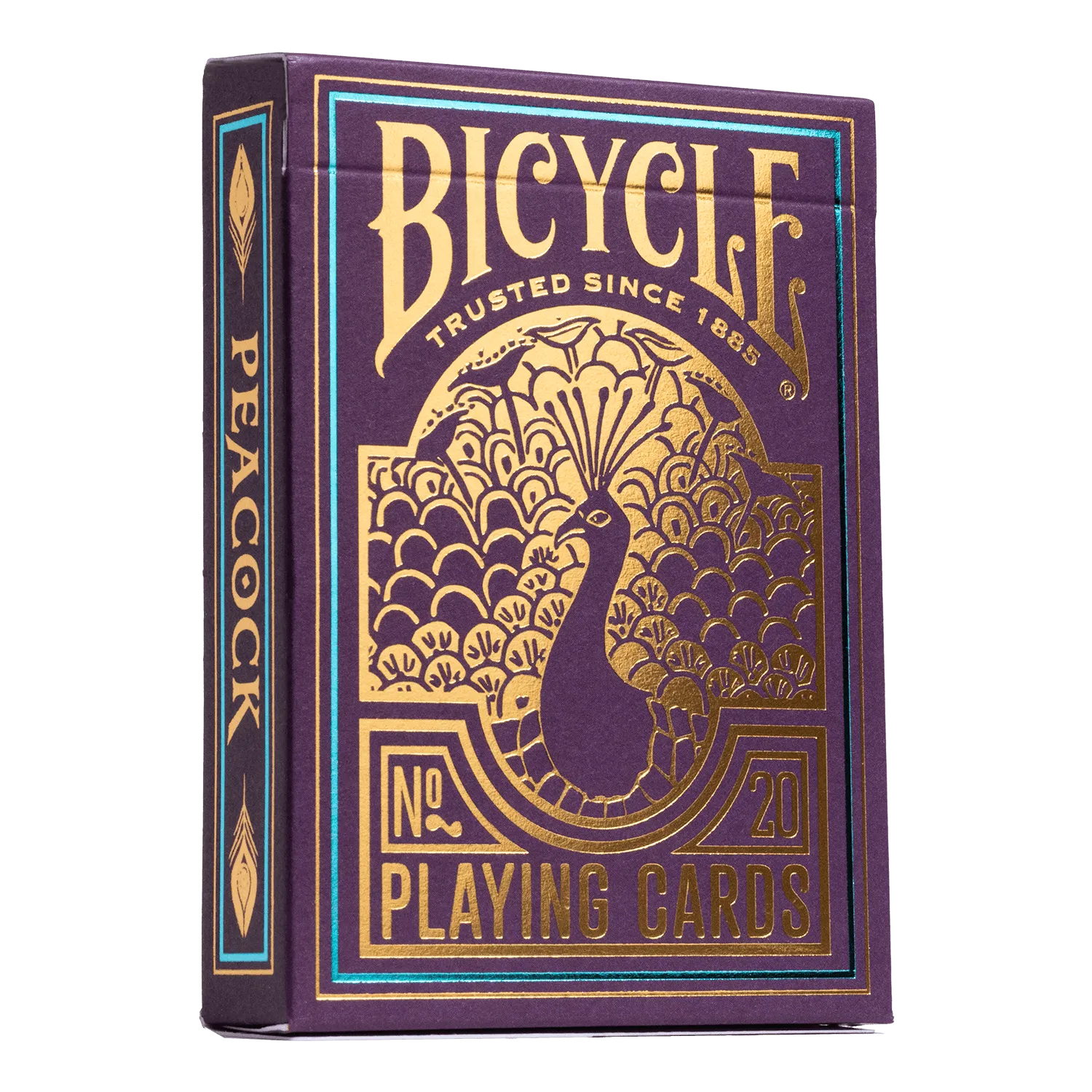 Bicycle Purple Peacock Playing Cards