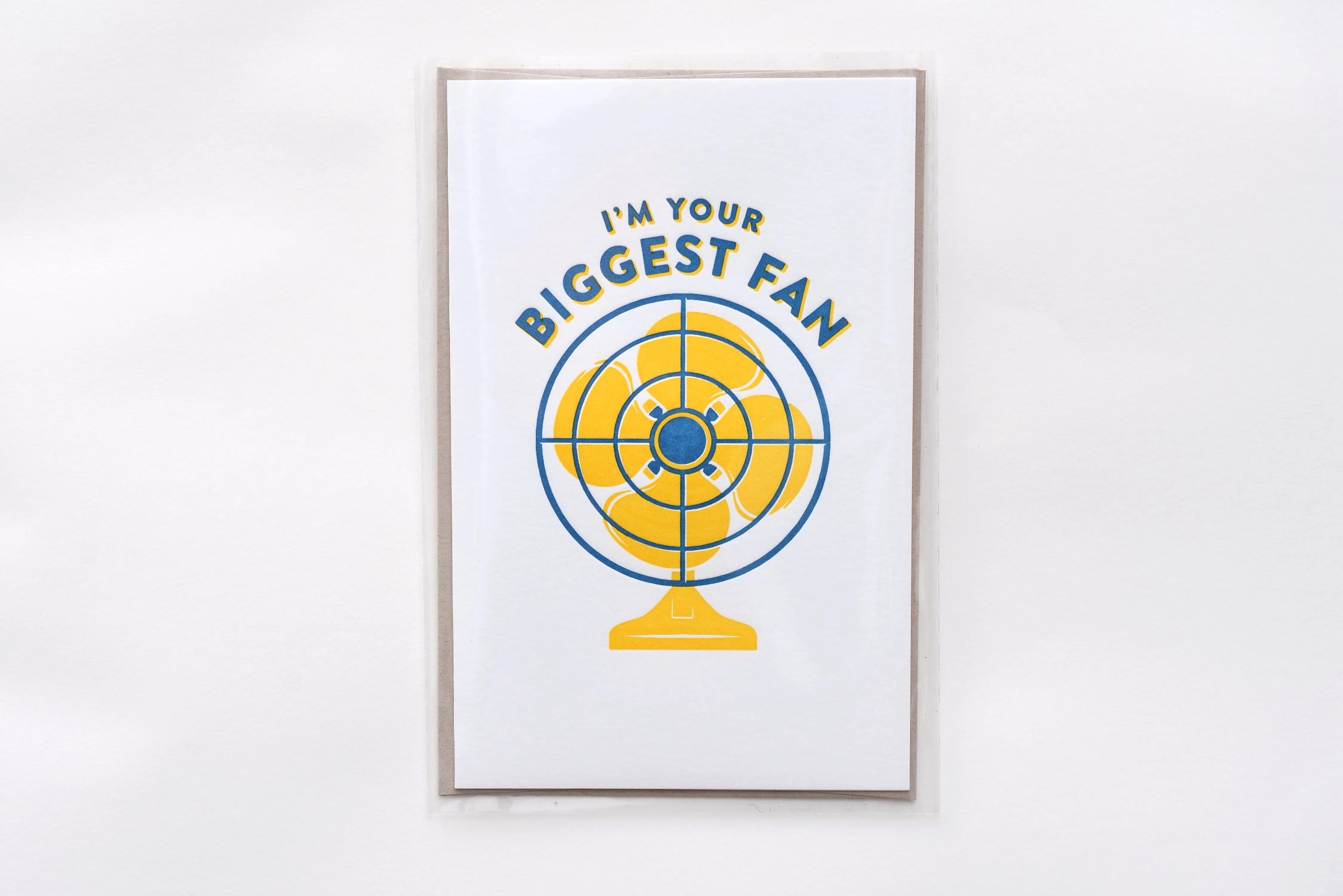 Biggest Fan Greeting Card