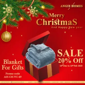 Blanket For Christmas Gift | X-mas Gift Voucher For Premium Blankets | Bulk Online Gifting