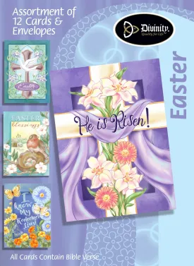 Boxed Easter Cards - Set of 12