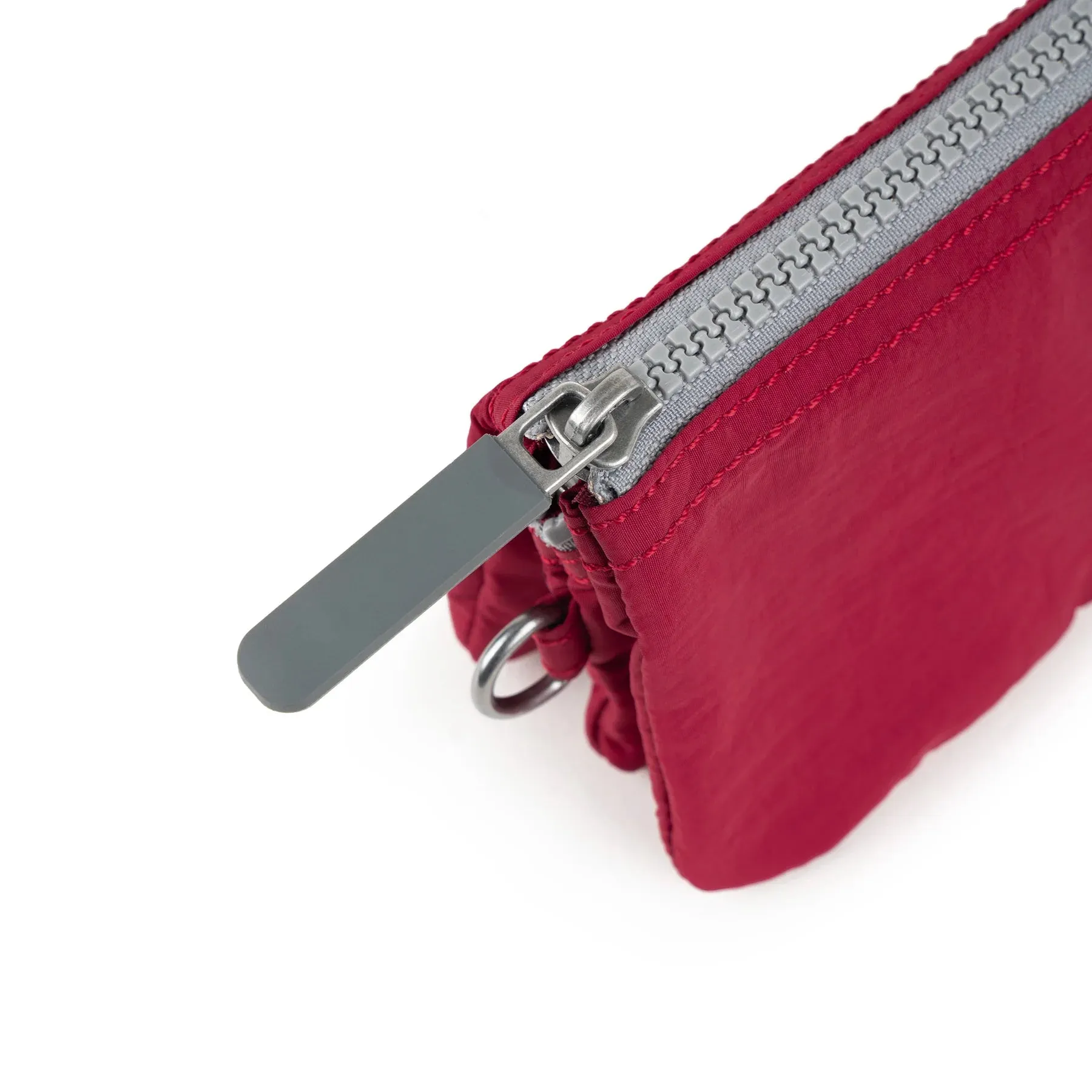 Carnaby Small Recycled Canvas Wallet - Berry