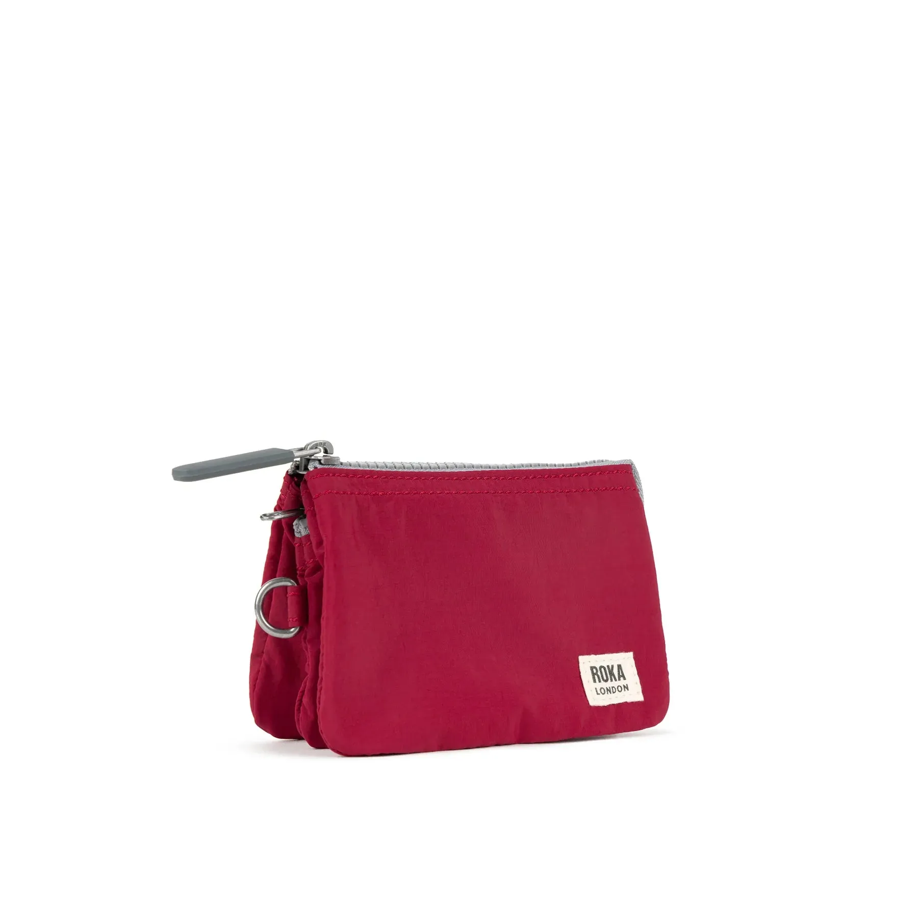 Carnaby Small Recycled Canvas Wallet - Berry