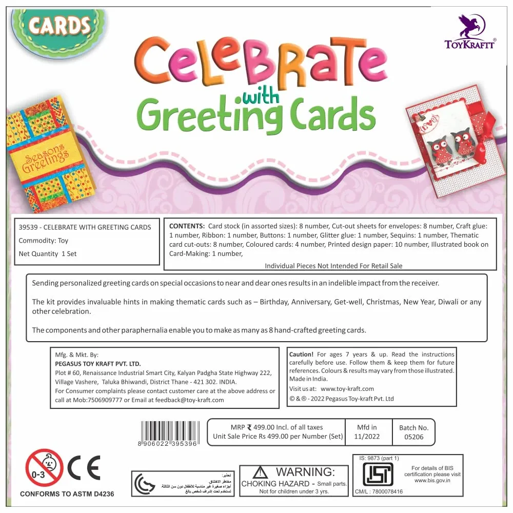 Celebrate with Greeting Cards (DIY Craft Kit)