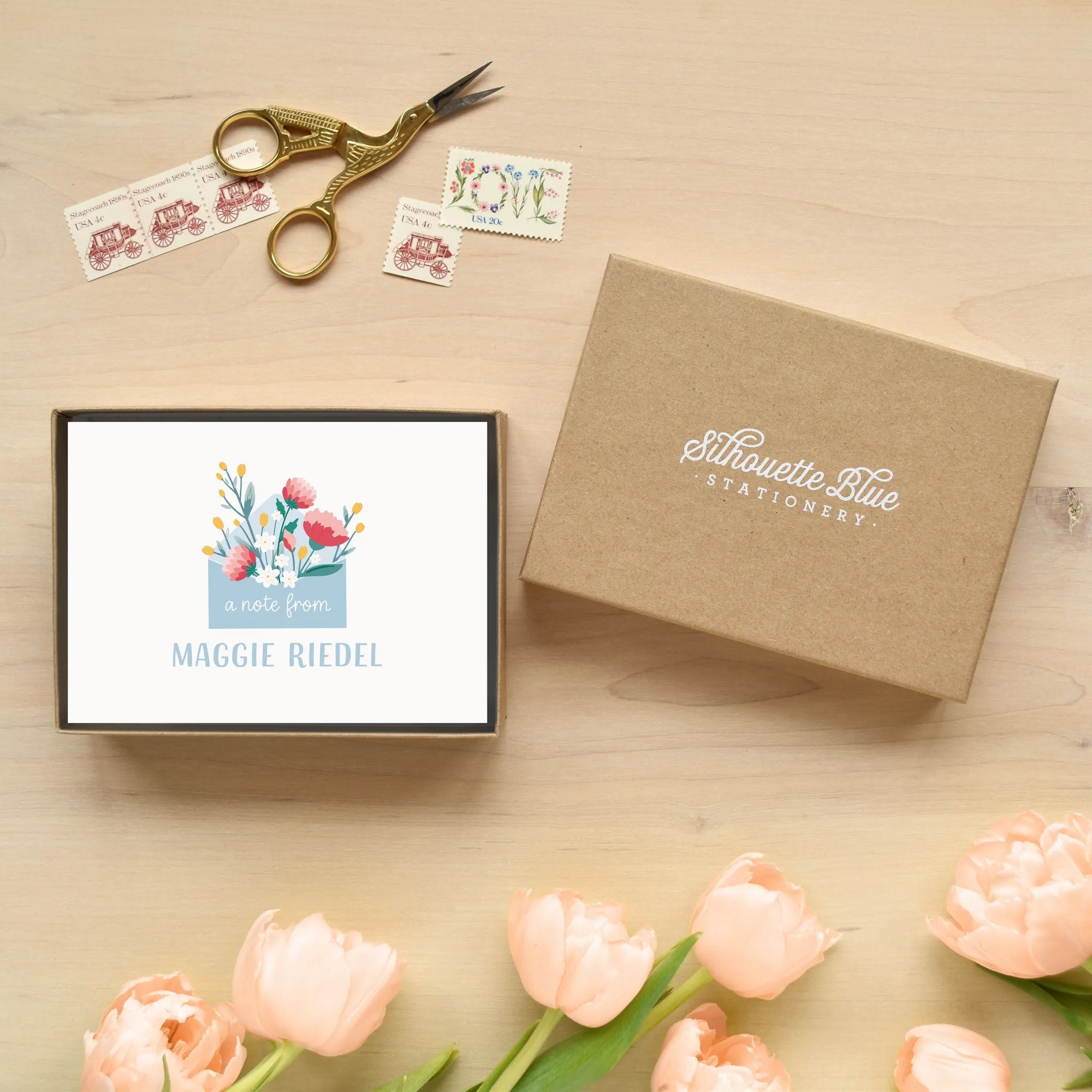 Cheerful Personalized Stationery