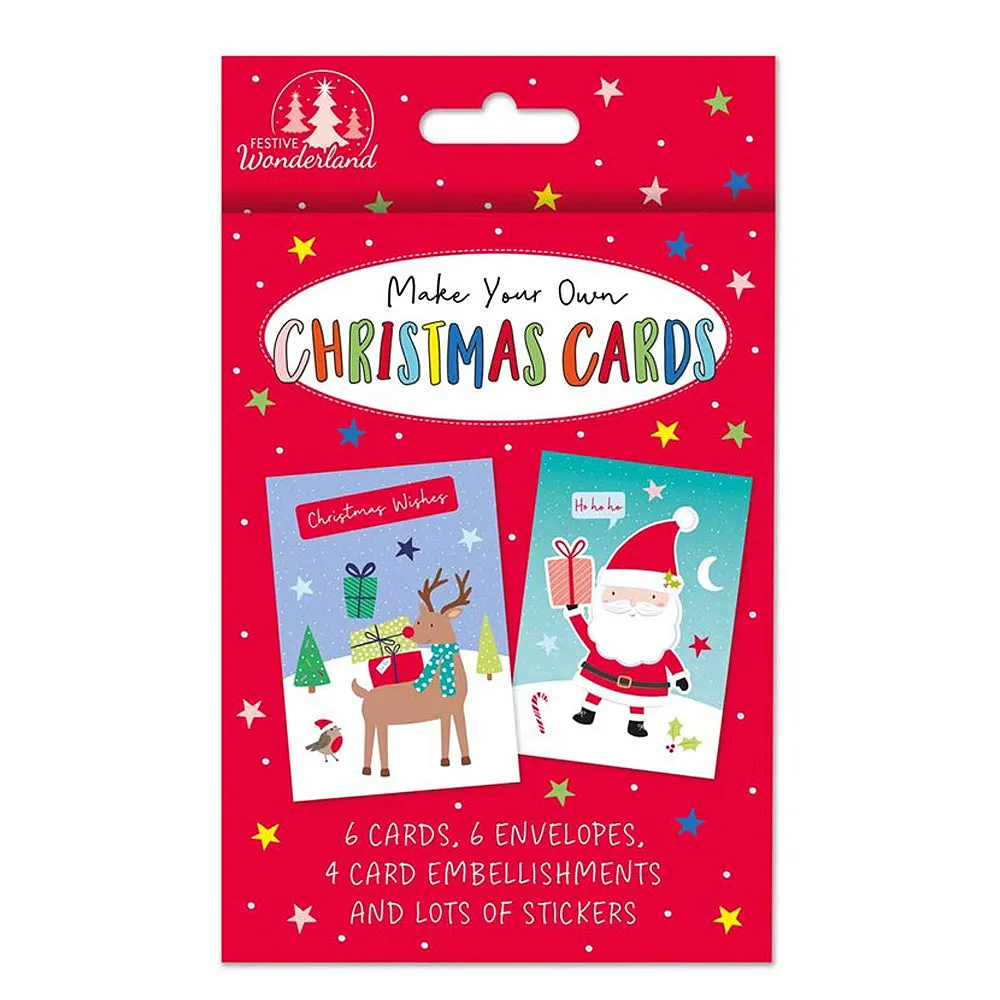 Christmas Make Your Own Xmas Cards Pack