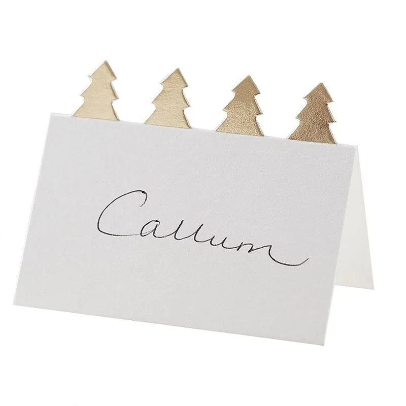 Christmas Tree Place Card Settings (10 Pack)