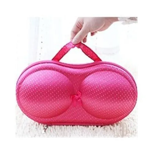 Convenient Bra Storage Bag Rosy