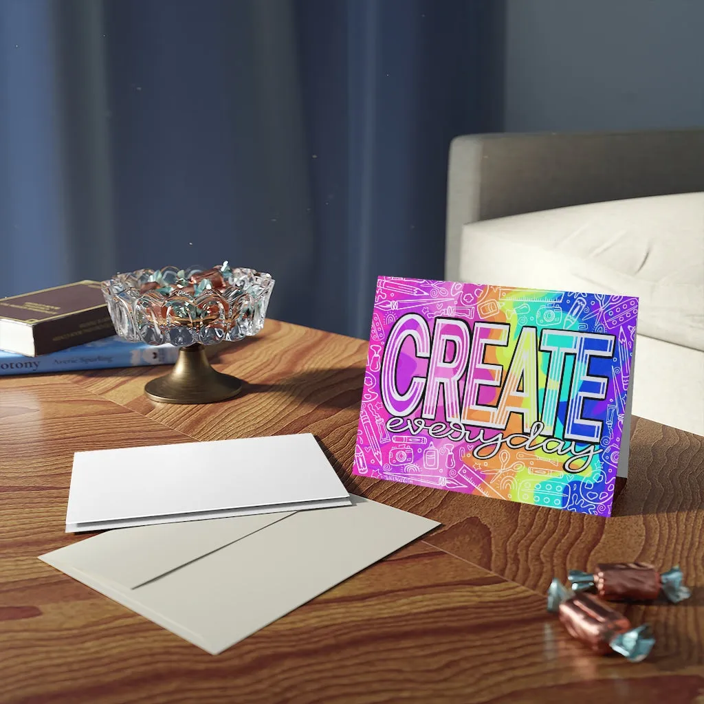 Create Everyday:Greeting cards (8 pcs)