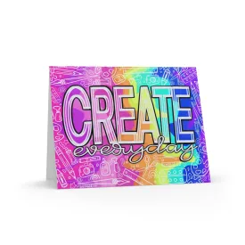 Create Everyday:Greeting cards (8 pcs)