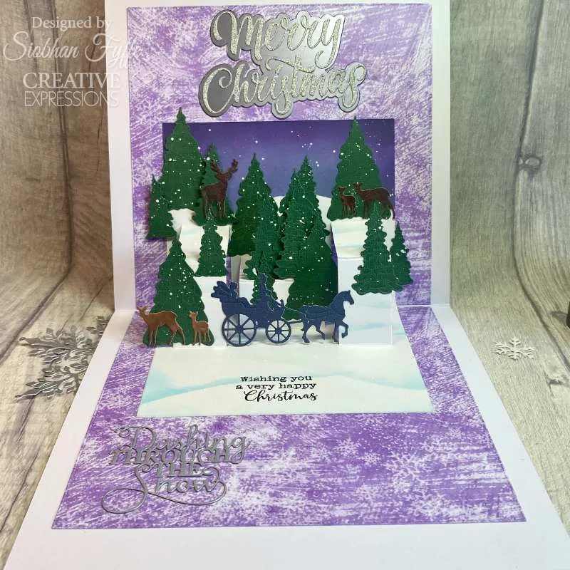 Creative Expressions Craft Dies By Sue Wilson - Festive Collection - Winter Wonderland