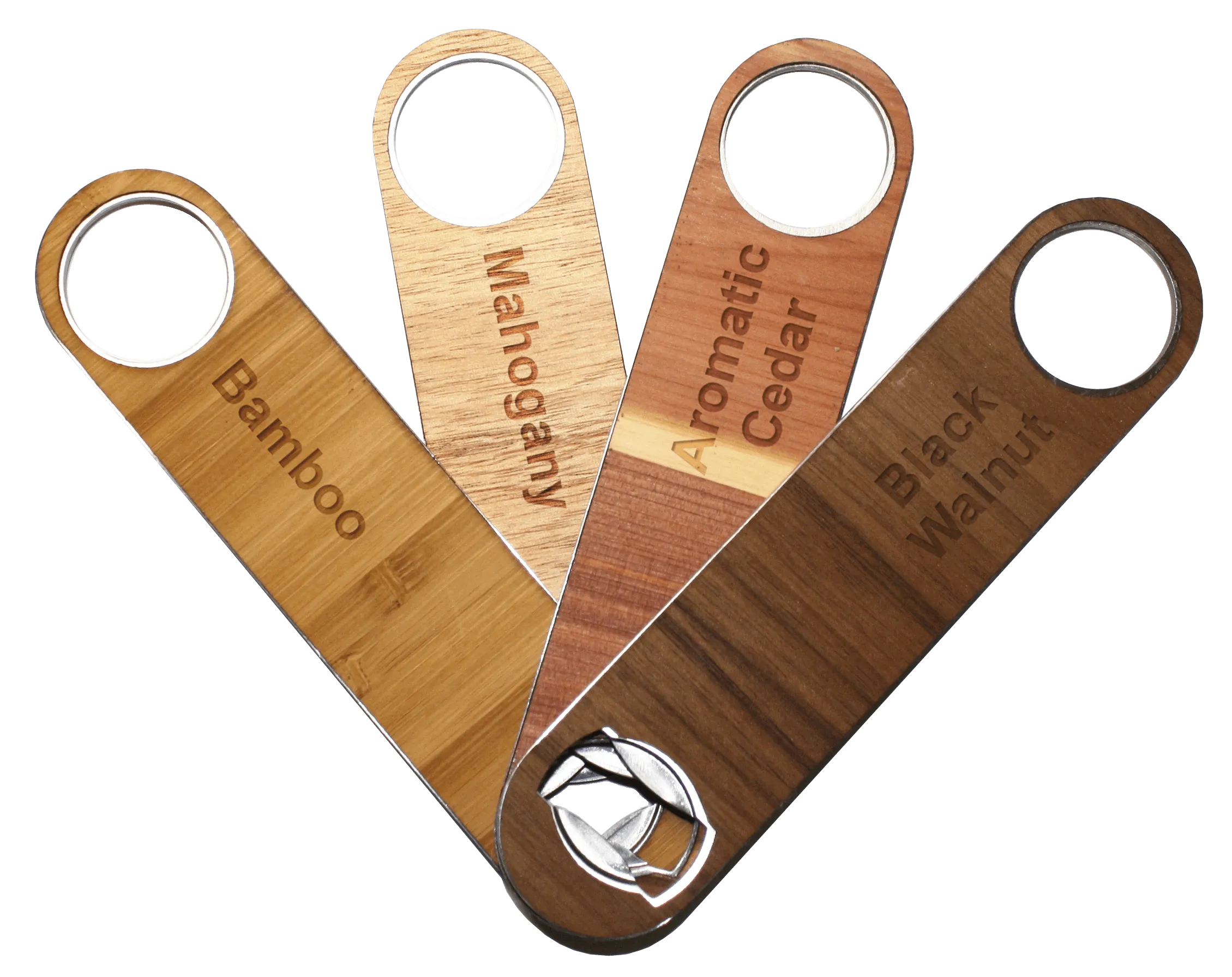 Customizable Industrial Wood Bottle Opener (Professional Speed Opener)