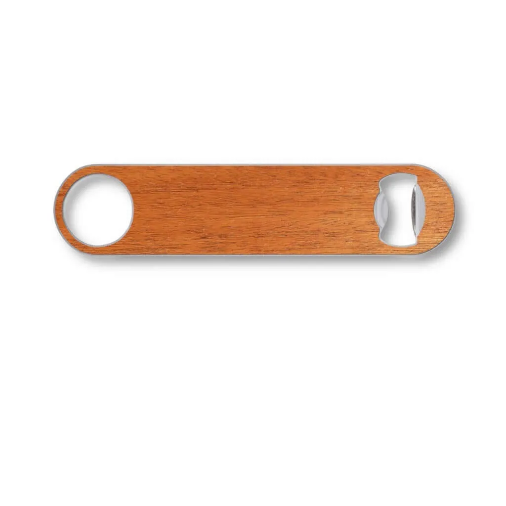 Customizable Industrial Wood Bottle Opener (Professional Speed Opener)