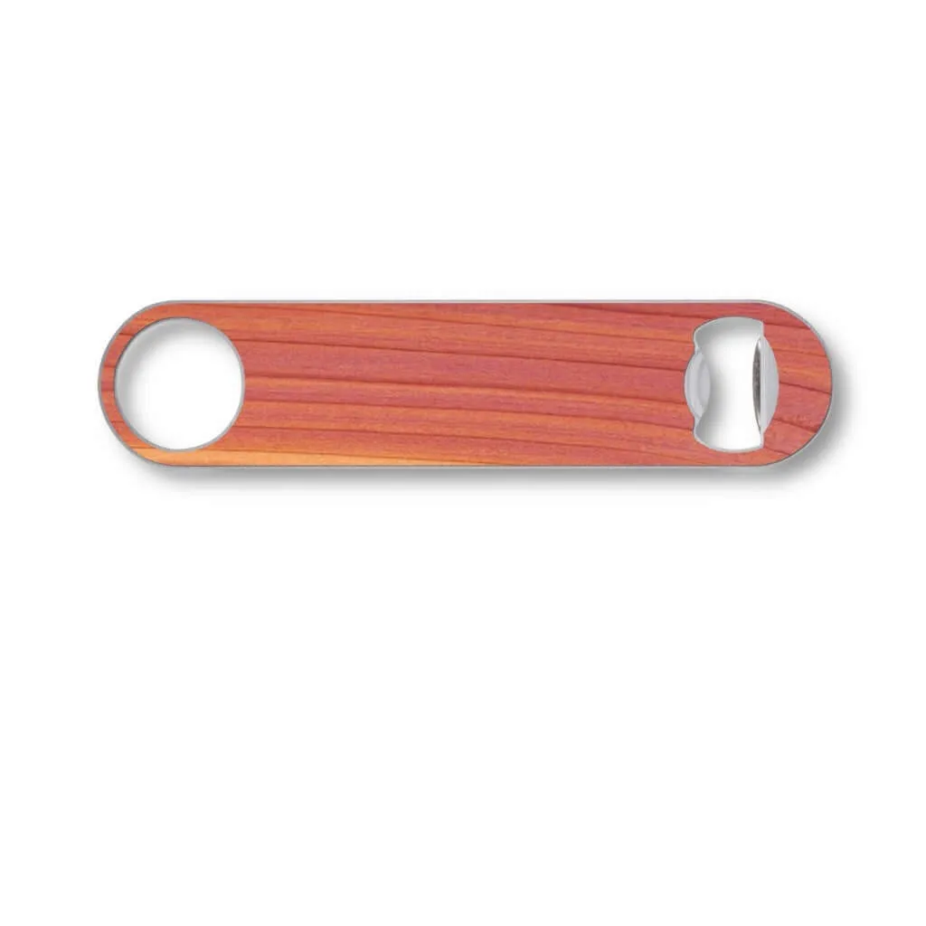 Customizable Industrial Wood Bottle Opener (Professional Speed Opener)