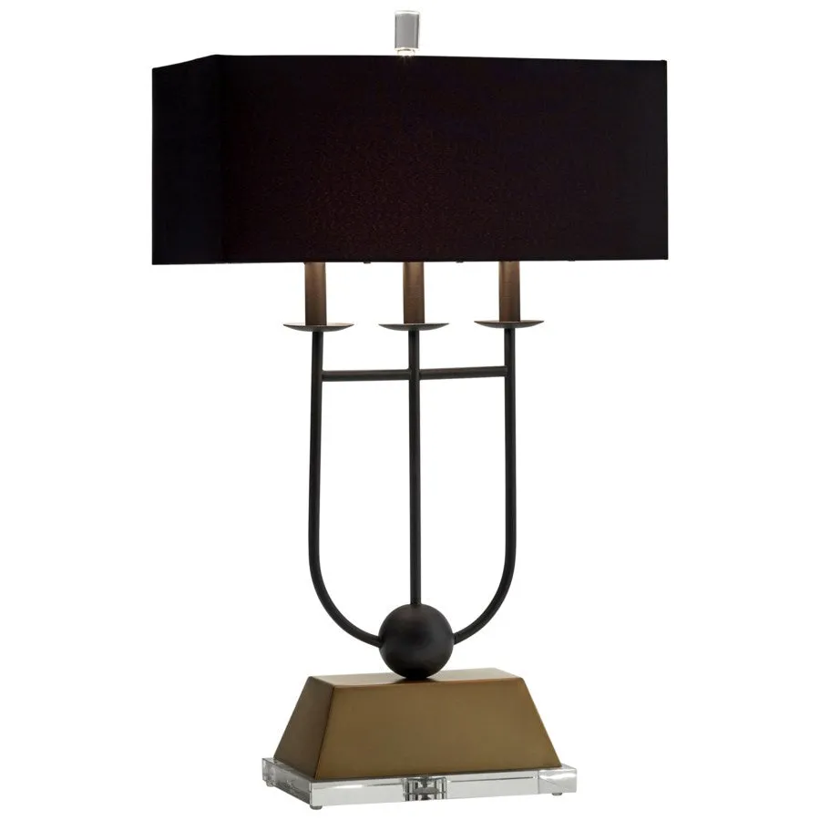 Cyan Design 10983 Euri Table Lamp - Black And Gold