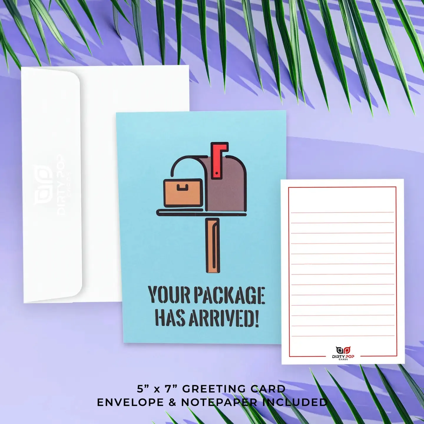 Dick Package Prank Pop Up Card flesh