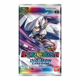 Digimon Resurgence Booster (RB01) Booster Pack