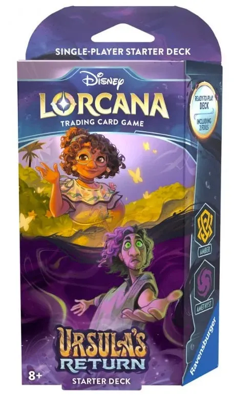 Disney Lorcana - Ursula's Return - Starter Decks - Amber & Amethyst