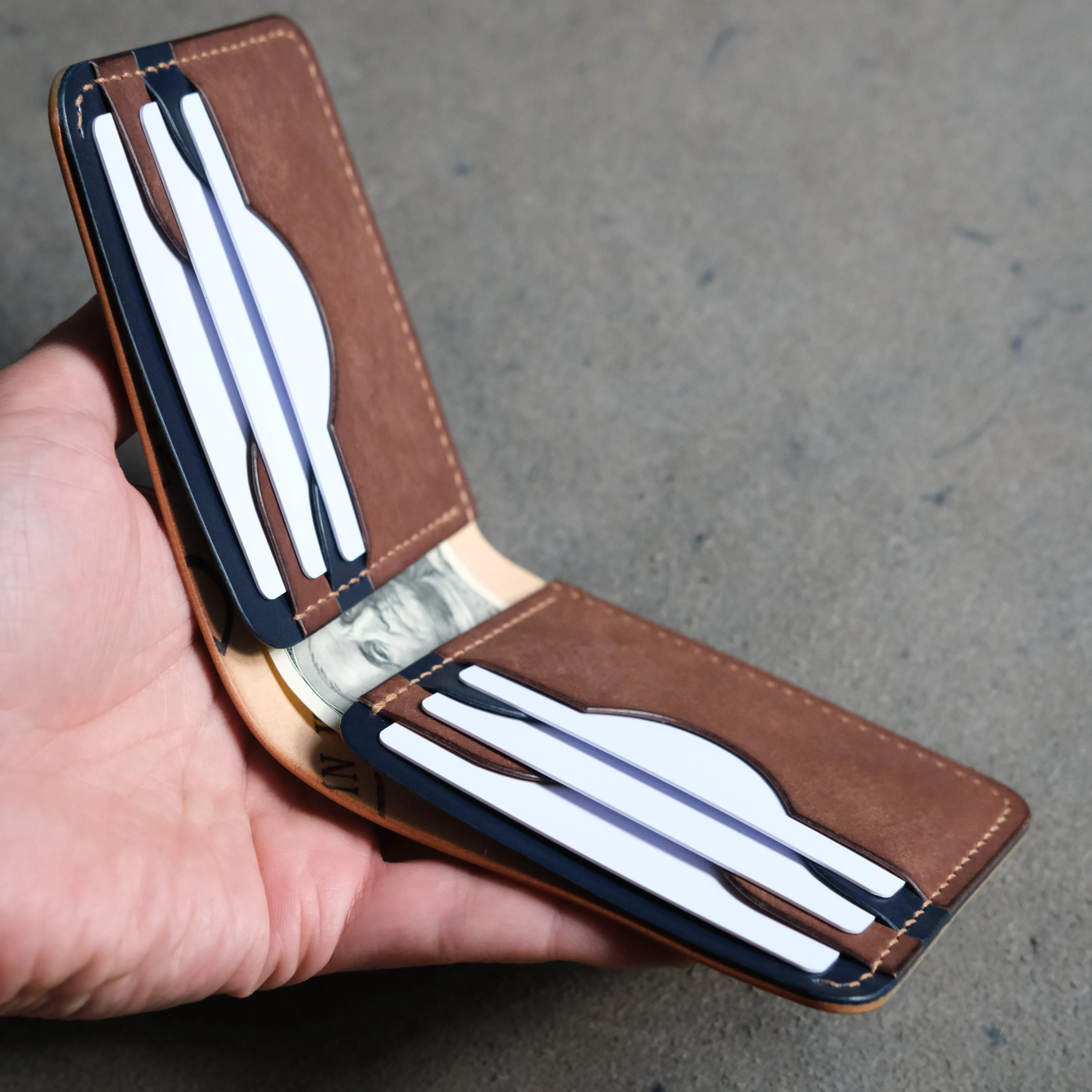 DS-021 The Eddy Leather Wallet Digital Pattern