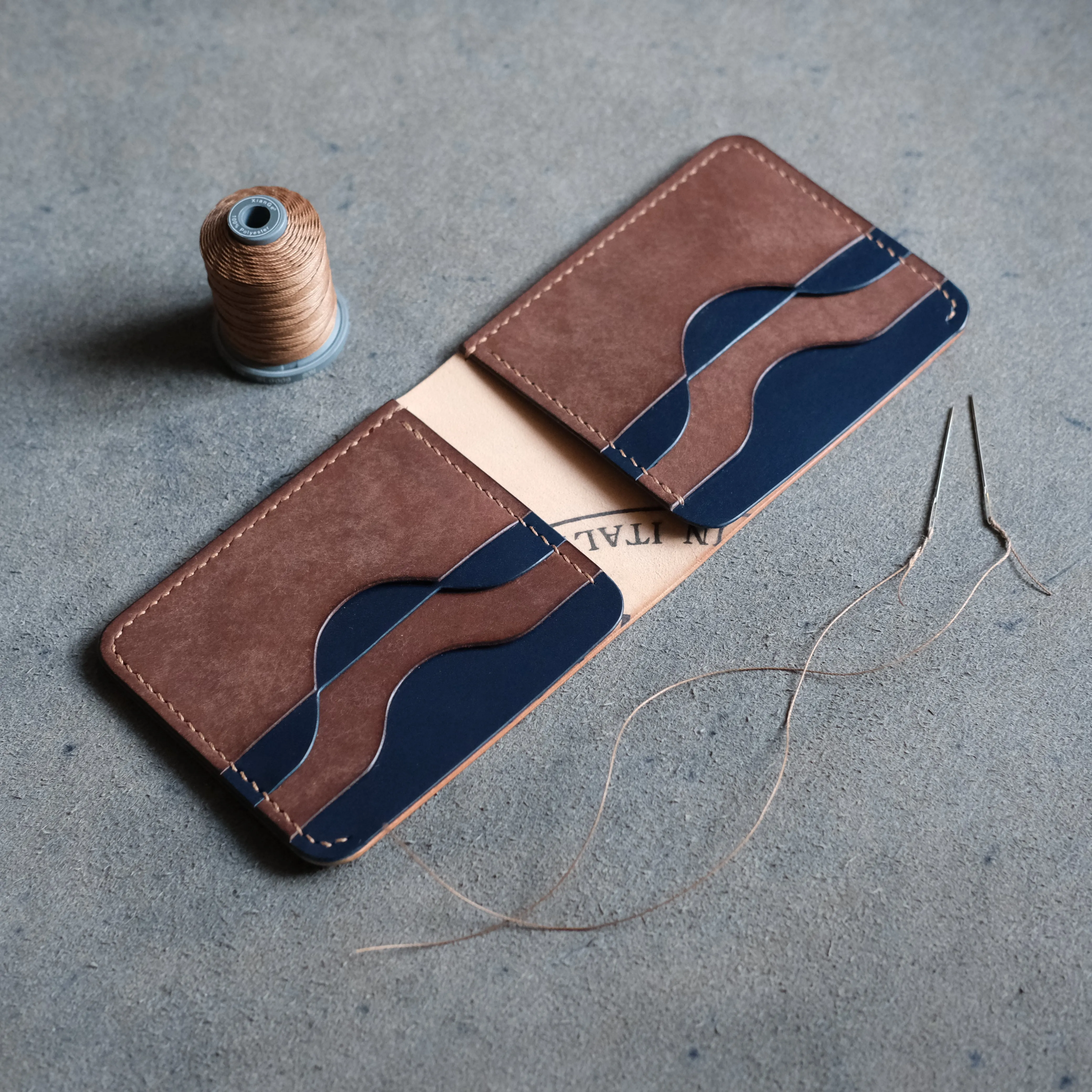 DS-021 The Eddy Leather Wallet Digital Pattern