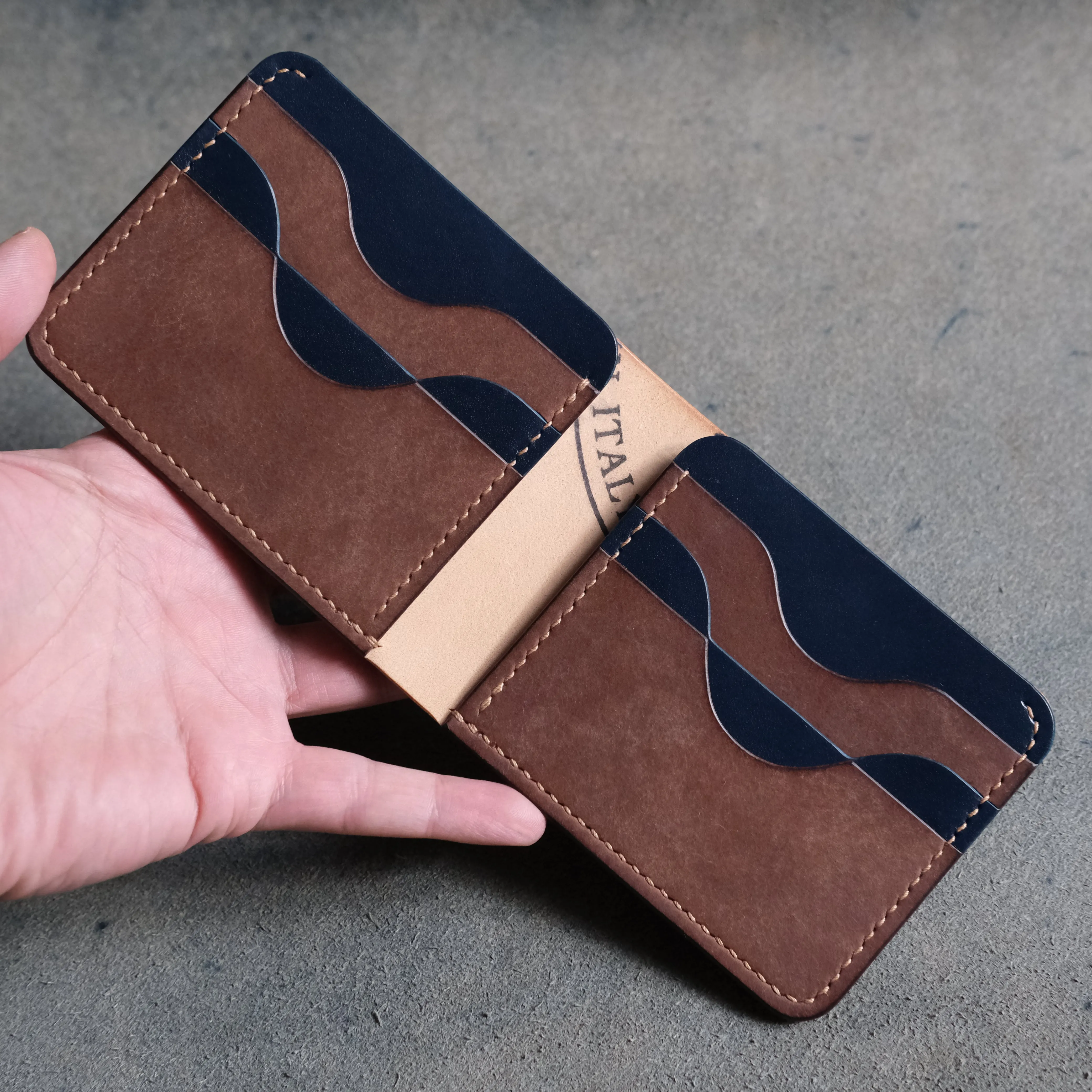 DS-021 The Eddy Leather Wallet Digital Pattern