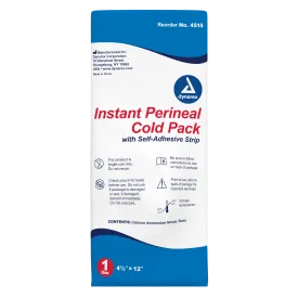 Dynarex - Perineal Instant Cold Pack with self adhesive strip, 4 1/2" x 12"