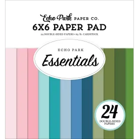 Echo Park Double-Sided Paper Pad 6"X6" Fresh