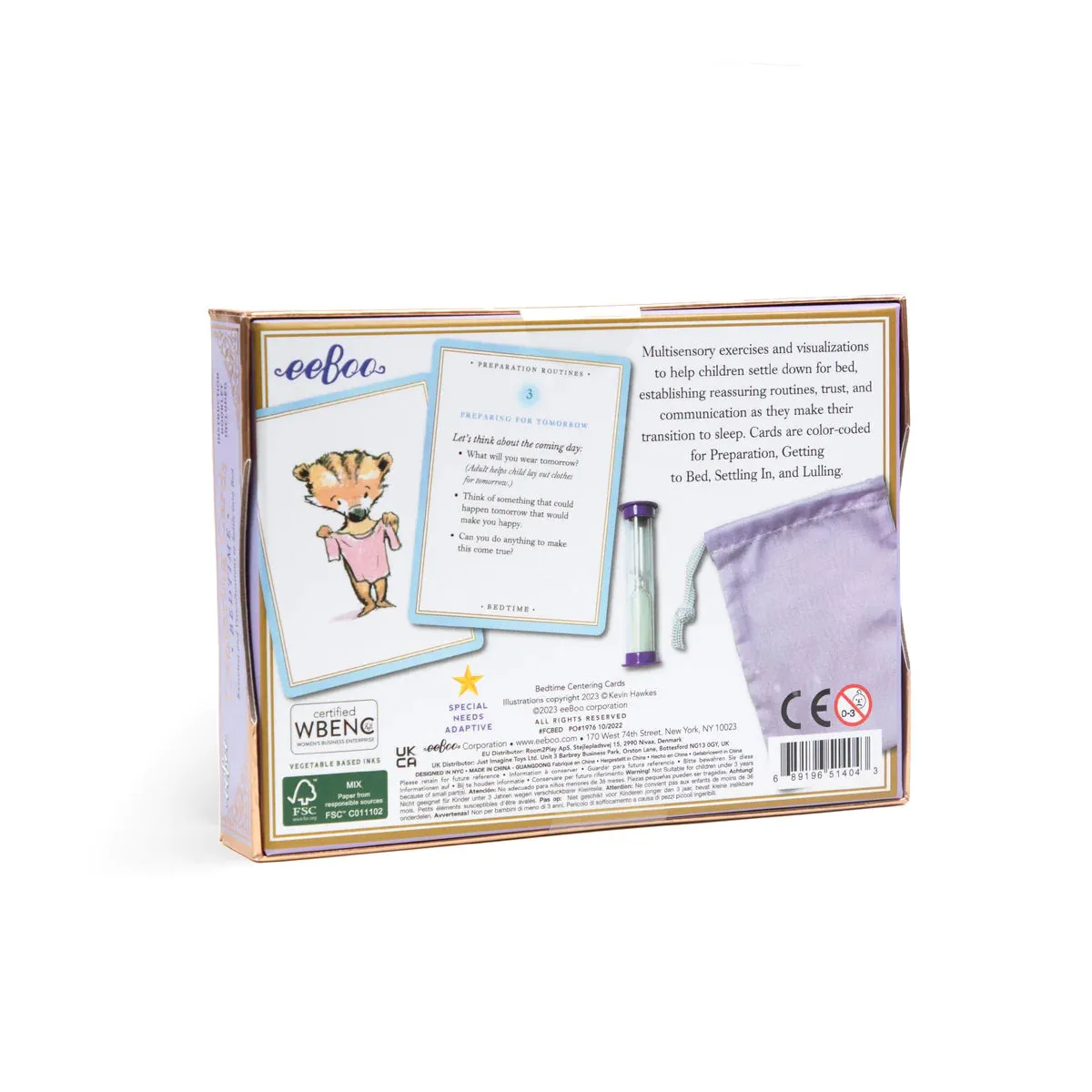 eeBoo Bedtime Centering Cards