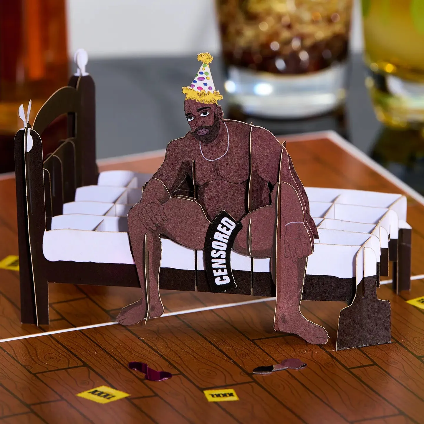 Funny Barry Wood Birthday Card Pop Up 3D Barry Wood Meme