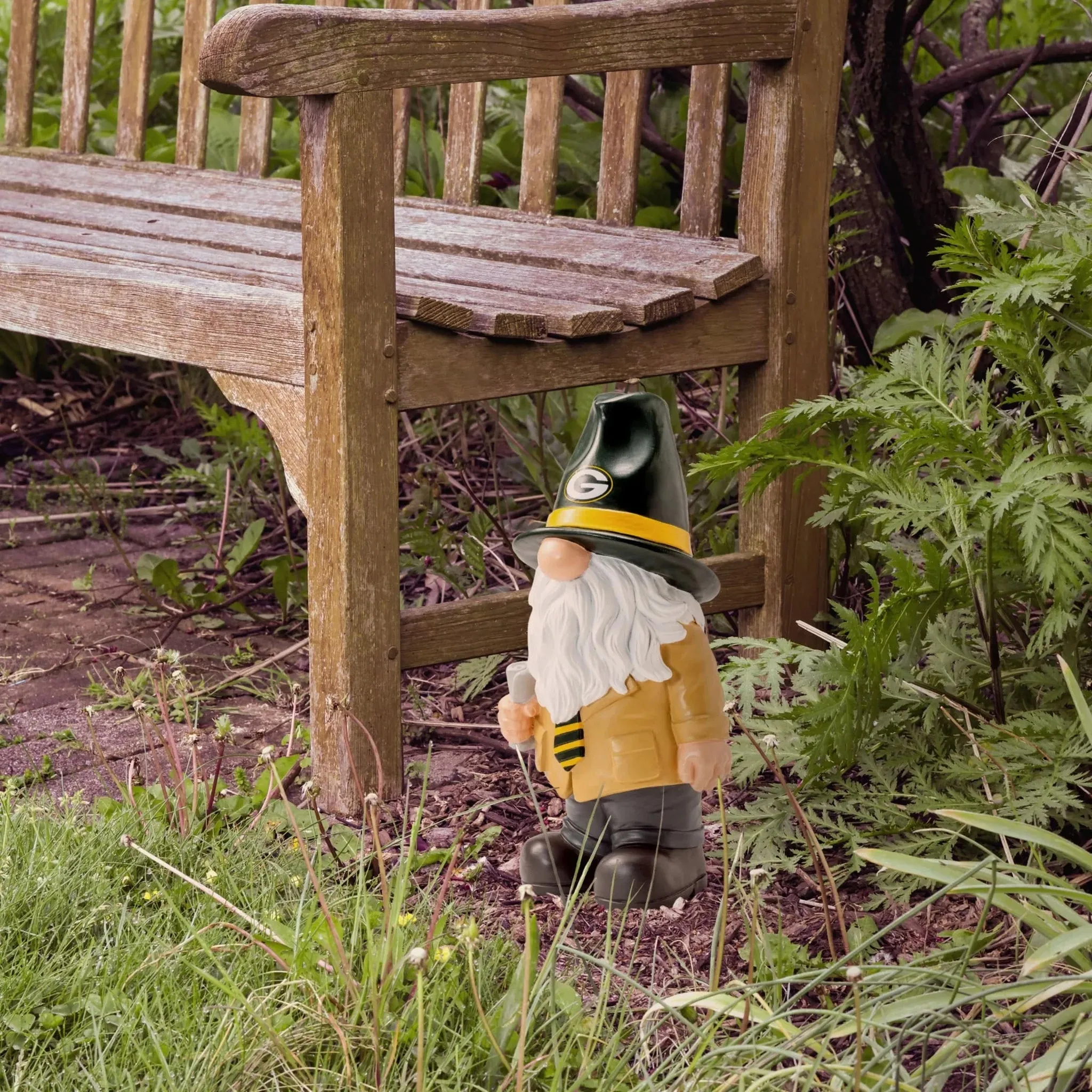 Green Bay Packers Thematic Gnome, 10"