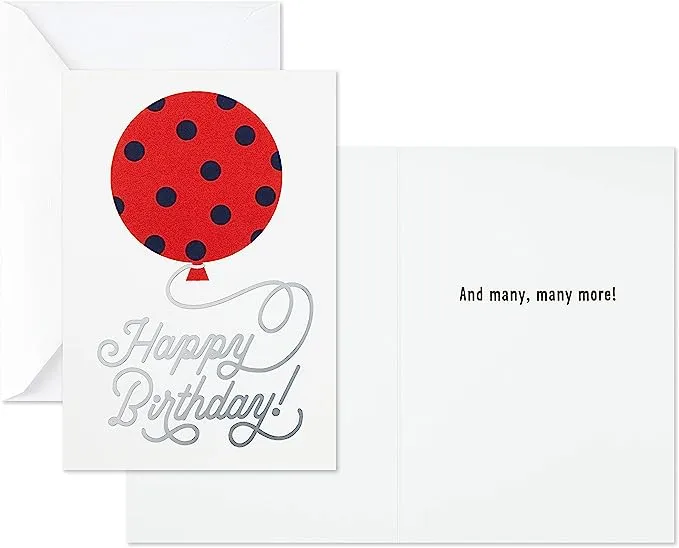 Hallmark Birthday Cards Assortment, Happy Cake Day (12 Cards with Envelopes)