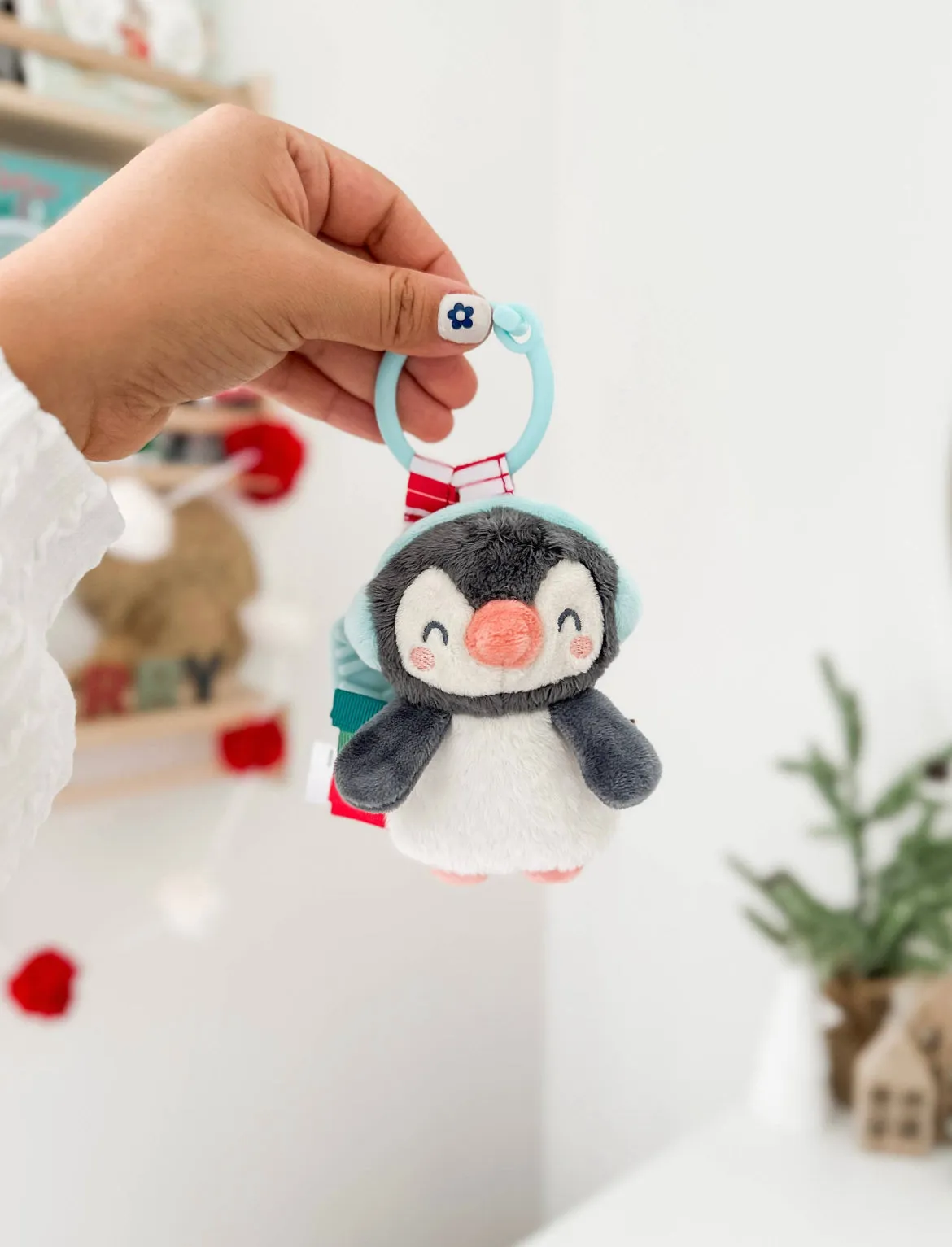 Holiday Penguin Itzy Pal™ Plush   Teether