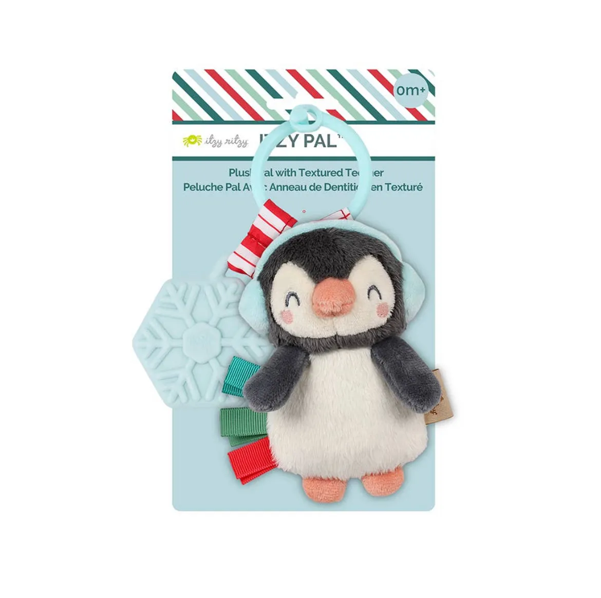 Holiday Penguin Itzy Pal™ Plush   Teether