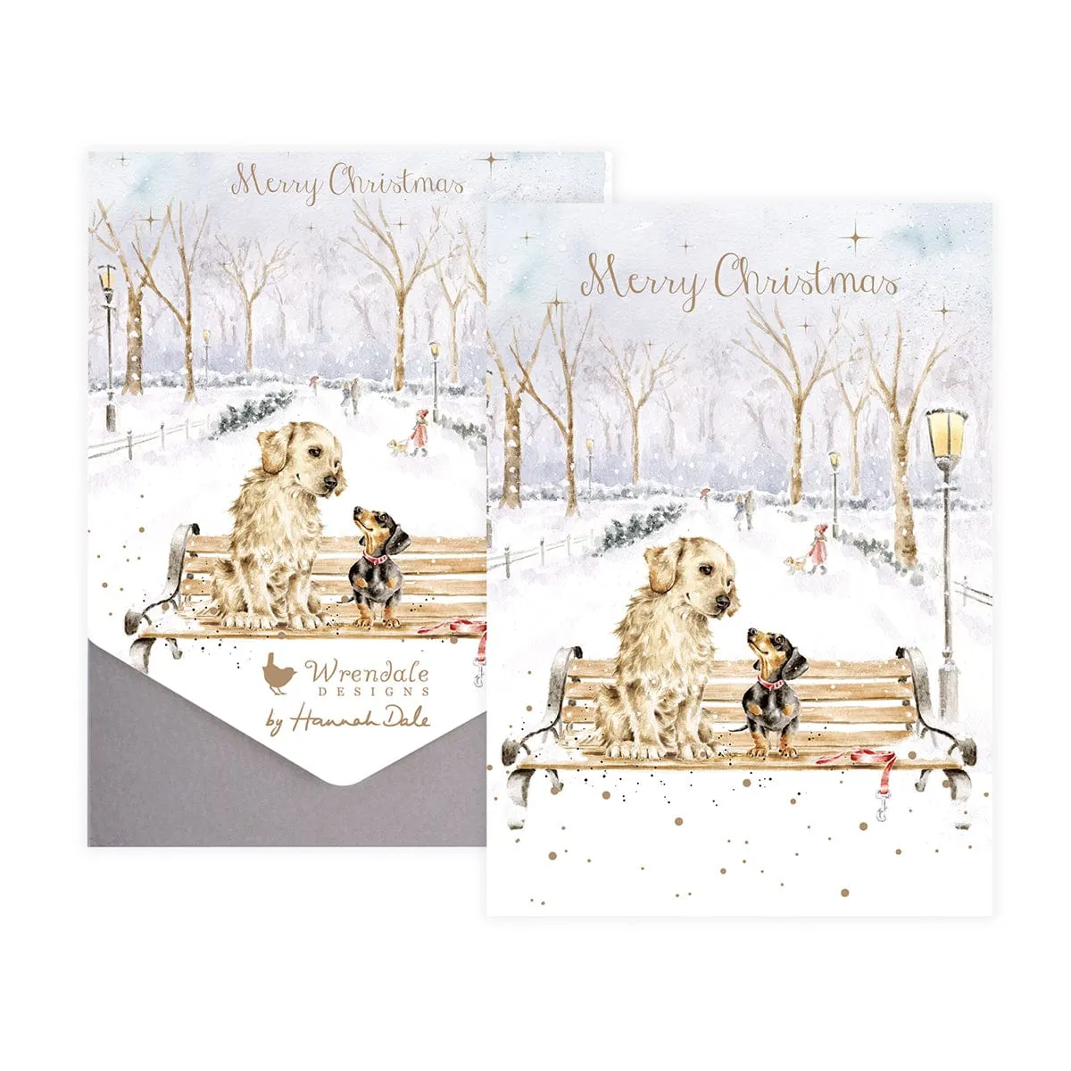 Illustrated Animal Christmas Card Packs