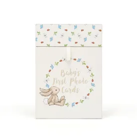 JellyCat Bashful Bunny Milestone Cards