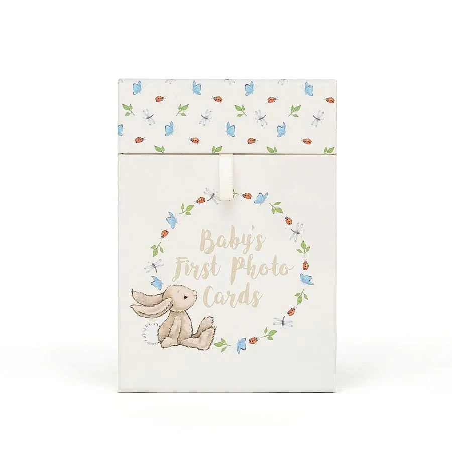 JellyCat Bashful Bunny Milestone Cards