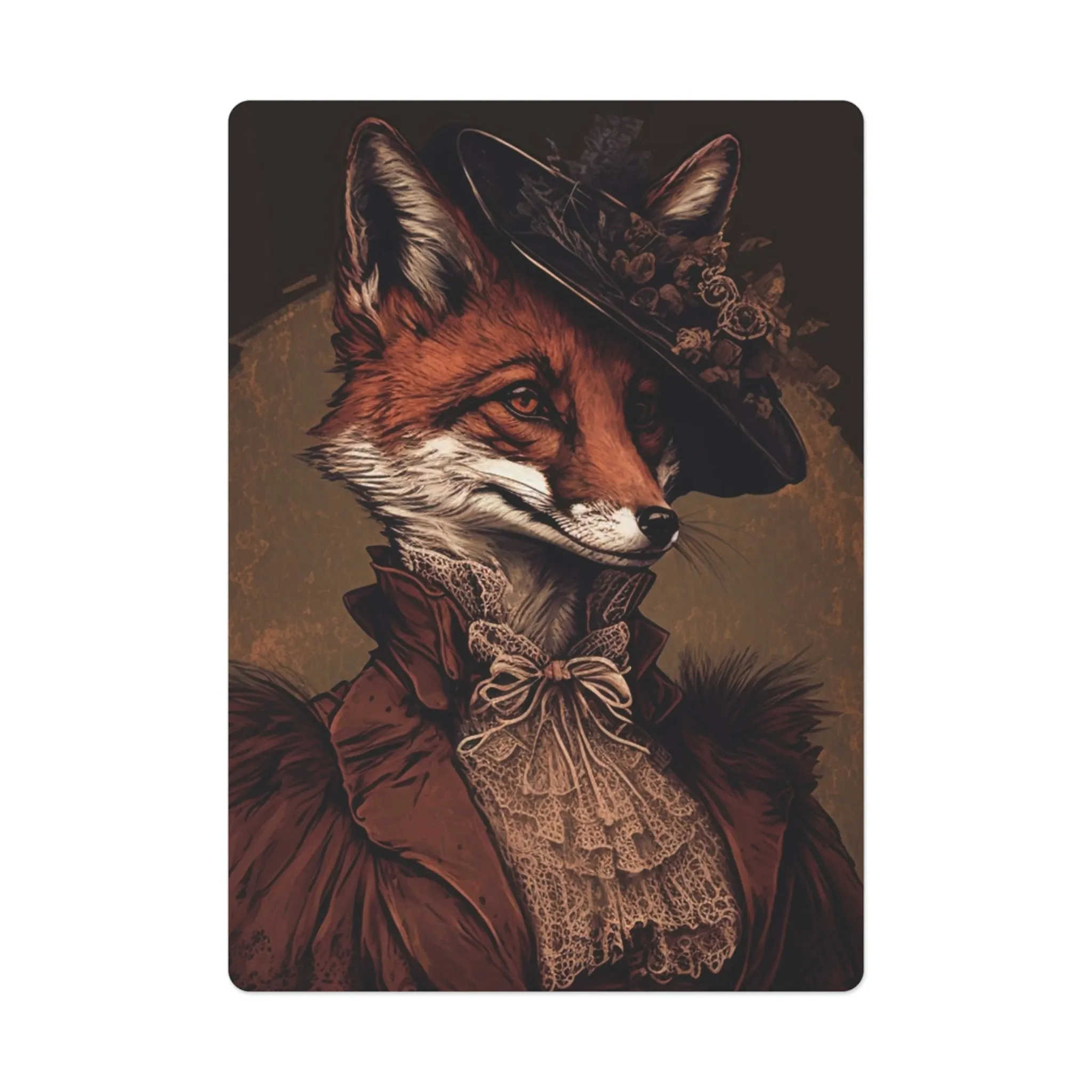 Lady Fox II Poker Playing Cards