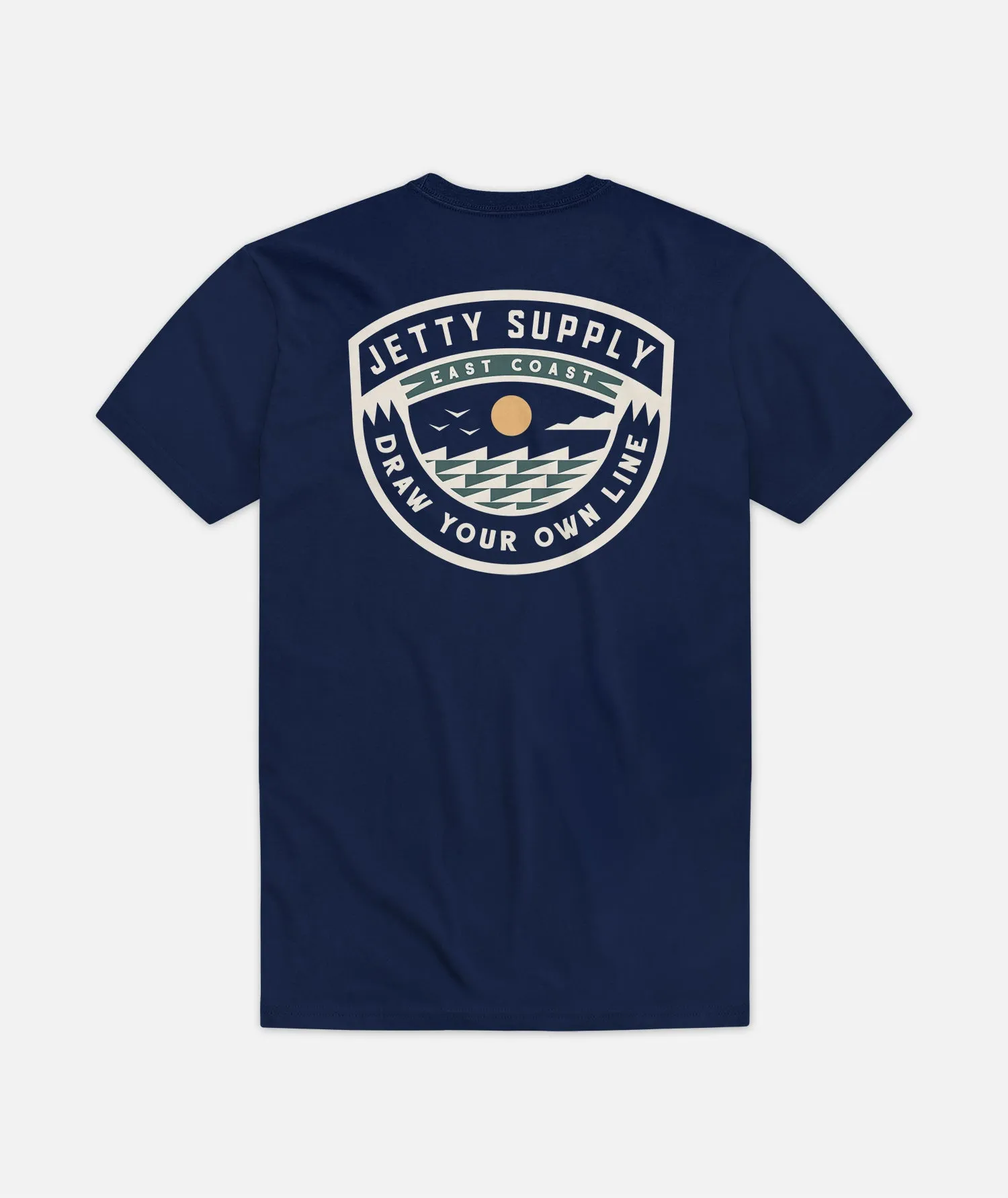 Lagoon Tee - Navy