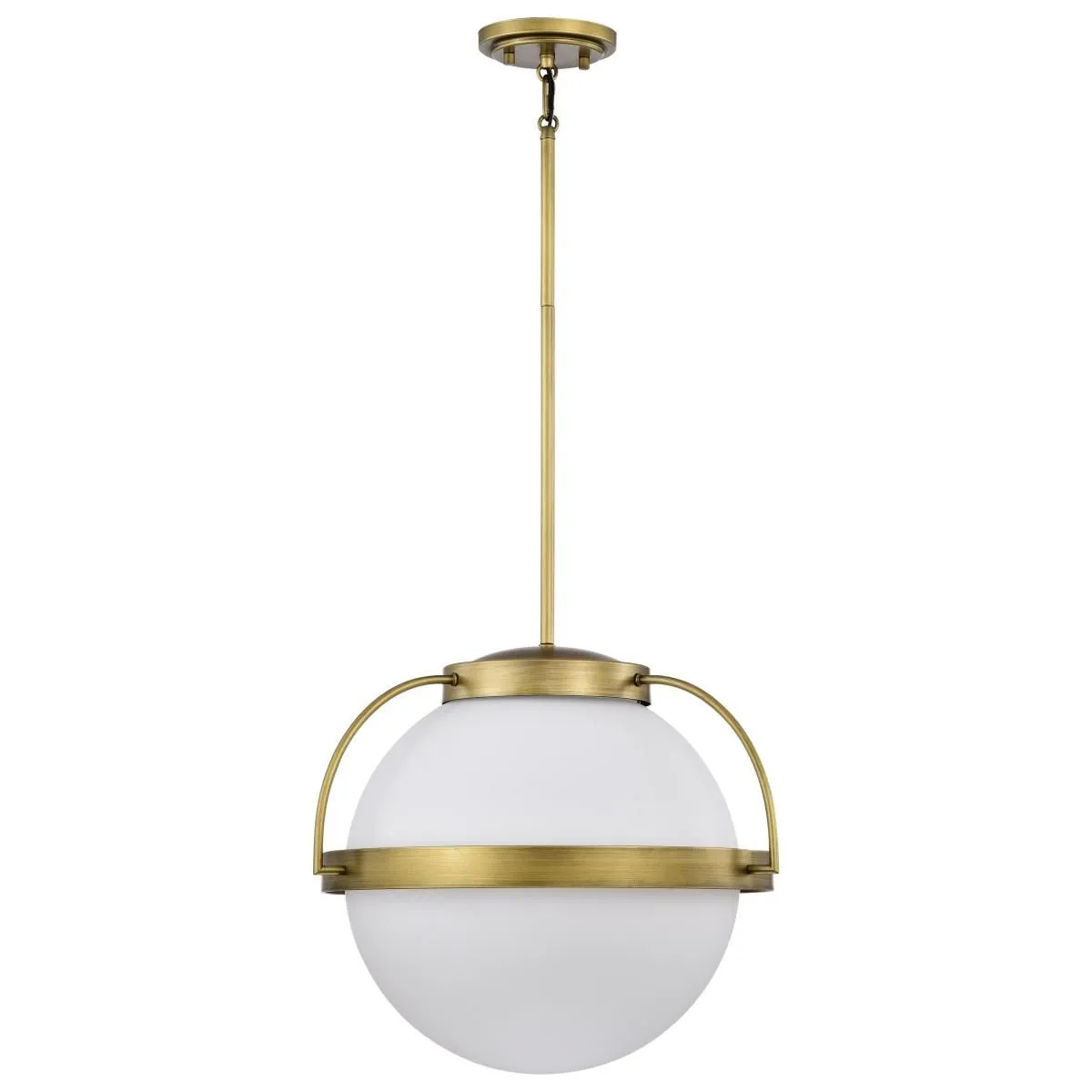 Lakeshore 18 in. Pendant Light Natural Brass Finish