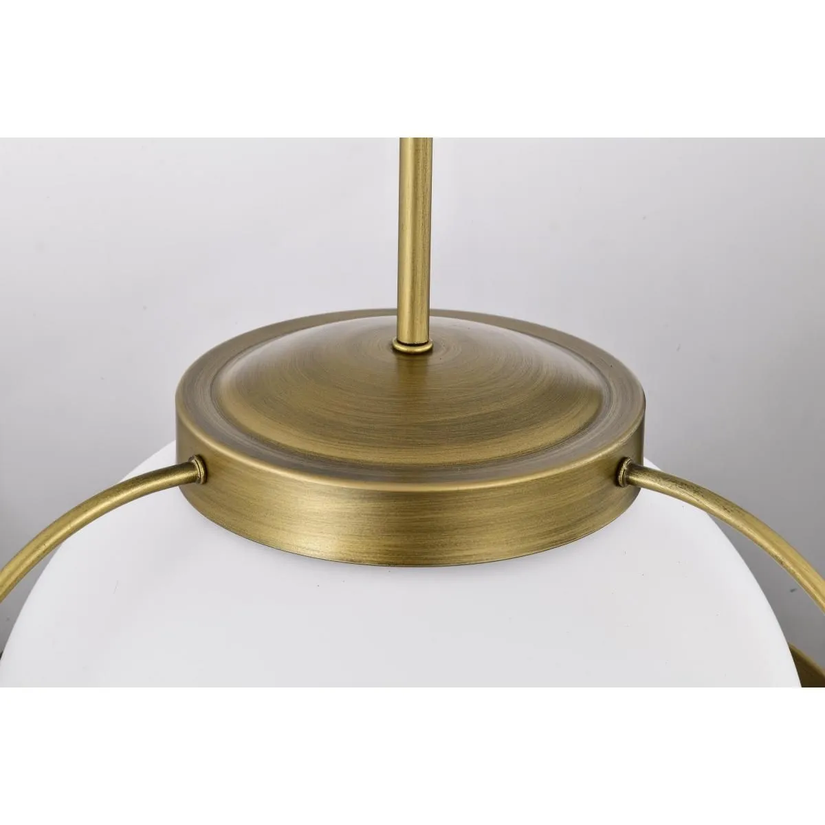 Lakeshore 18 in. Pendant Light Natural Brass Finish