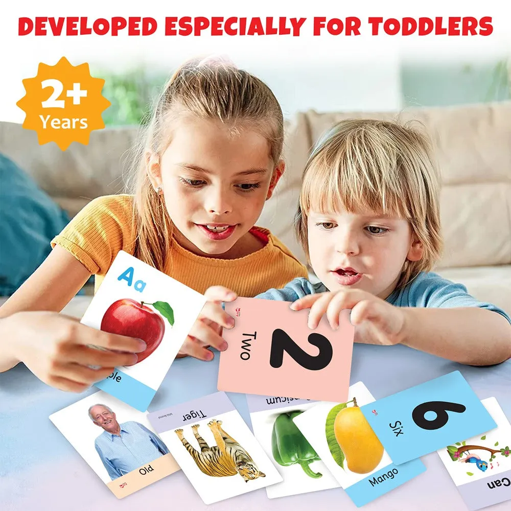 Learning and Educational Big Flash Cards (All-in-One Bundle of 9) | 288 Learning Cards