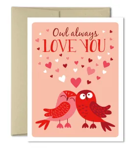 Love Card - Owl always love you