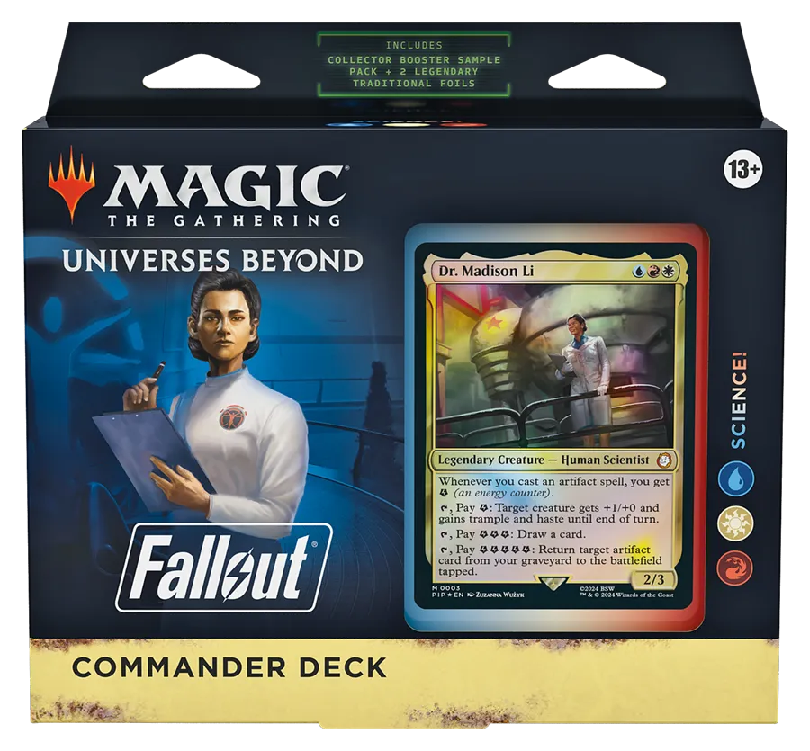 Magic the Gathering Fallout Commander Decks