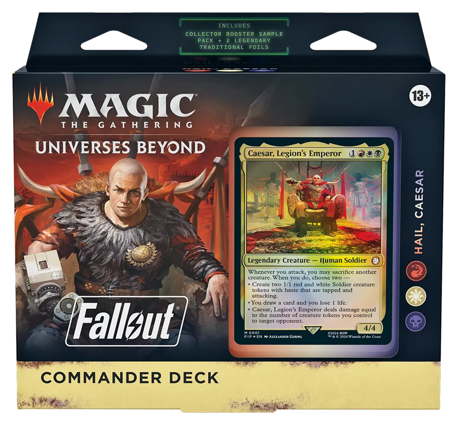 Magic the Gathering Fallout Commander Decks