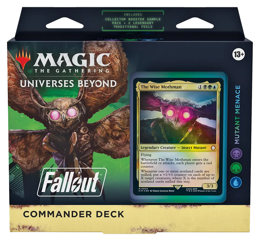 Magic the Gathering Fallout Commander Decks