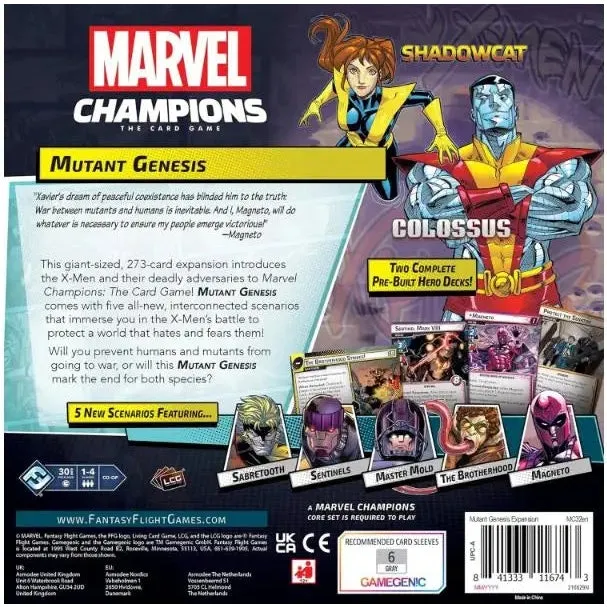 Marvel Champions The Card Game - Mutant Genesis Expansion Pack