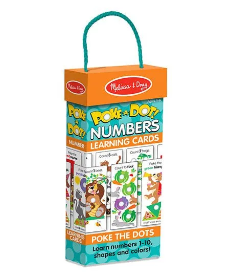 Melissa & Doug Poke-A-Dot Learning Cards